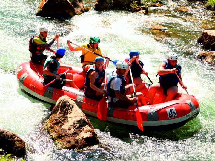 Rafting iz Makarske - Omiš rijeka Cetina