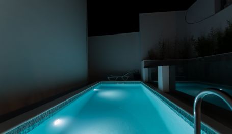 Perle - Studio with the pool