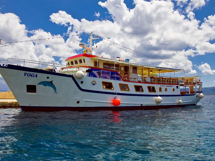 Bootsfahrt mit Voga Makarska - Jelsa Hvar - Bol Brac